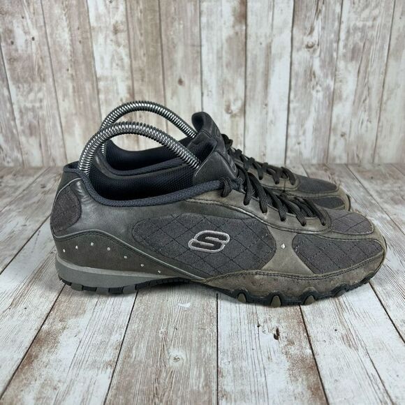 Skechers bikers -‎ womens 8 - Picture 3 of 10